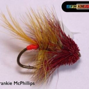 Premier Angling - FLY Golden Olive Bumble Muddler Red Head