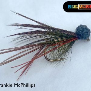 Premier Angling - FLY Sooty Hopper Black Booby Eyes