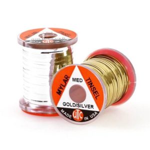Premier Angling - UTC MYLAR TINSEL GOLD/SILVER