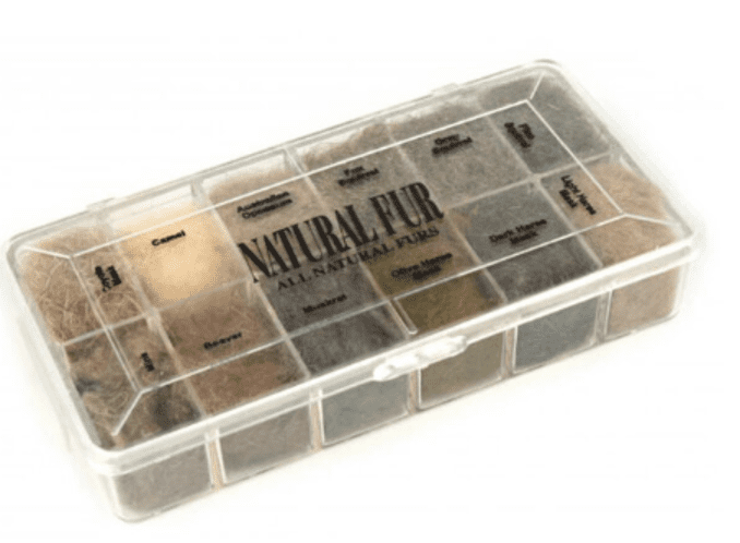 Premier Angling - Natural Fur Dubbing Box