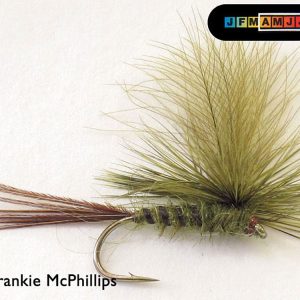 Premier Angling - FLY CDC Mayfly Grizzle (Olive) Parachute