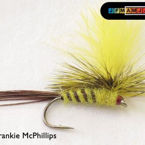 Premier Angling - FLY CDC Mayfly Grizzle (Yellow) Parachute